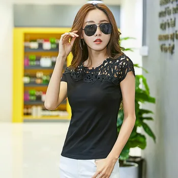 T-shirt Women 2019 New Women White T Shirt summer Cotton T shirt
T-shirt Women 2019 New Women White T Shirt summer Cotton T shirt