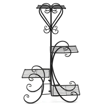 4 Tiers Metal Home Flower Seeds Plant Display Stand Garden Instruments Pot Storage Rack Shelf Gardening Tools and Equipment
4 Tiers Metal Home Flower Seeds Plant Display Stand Garden Instruments Pot Storage Rack Shelf Gardening Tools and Equipment