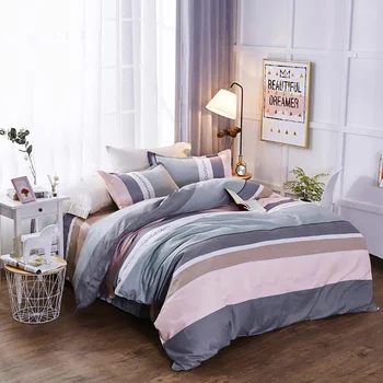 Thumbedding Stripes Bedding Set Single Fresh Simple Classic Comfortable Duvet Cover High End Queen King Full Twin Bed Set
Thumbedding Stripes Bedding Set Single Fresh Simple Classic Comfortable Duvet Cover High End Queen King Full Twin Bed Set