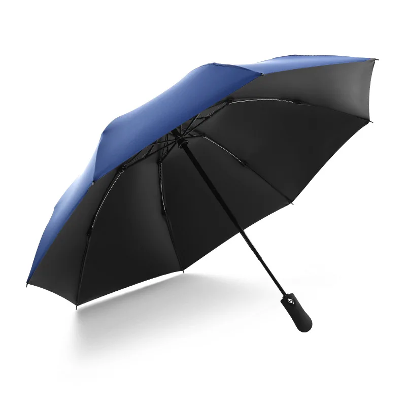 Fully Automatic Folding Reverse 3 Folding Umbrella Car Anti-receipt Umbrella Black Coating Sunshade Sun Umbrella
Fully Automatic Folding Reverse 3 Folding Umbrella Car Anti-receipt Umbrella Black Coating Sunshade Sun Umbrella