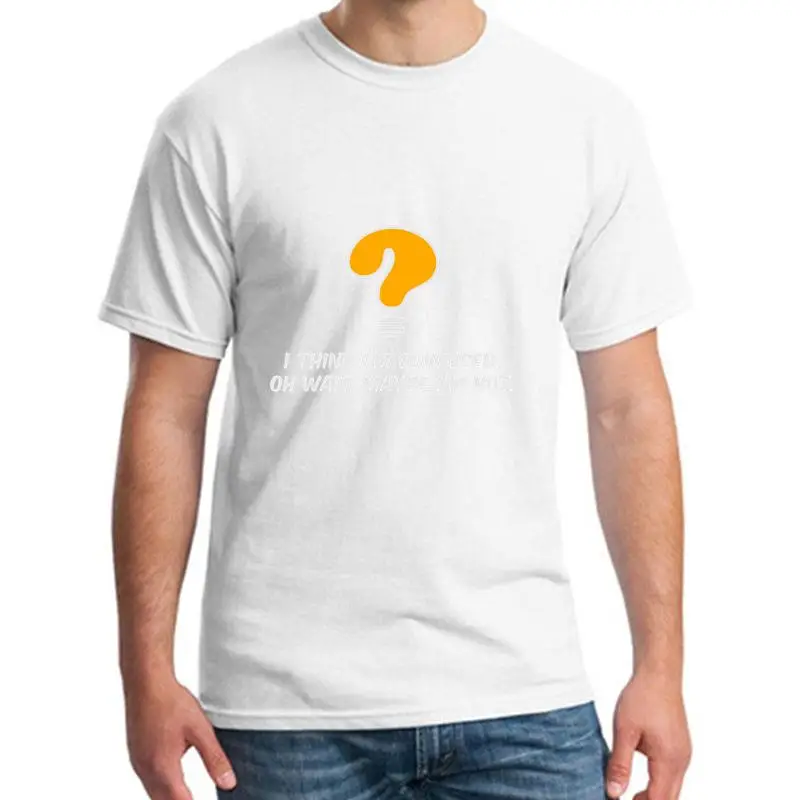 Creature i think i'm confused. oh wait maybe i'm not. tshirts homme big size s~5xL formal slim fit
Creature i think i'm confused. oh wait maybe i'm not. tshirts homme big size s~5xL formal slim fit