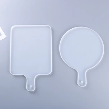 Handle Tray Silicone Mould Compote Coaster Dinner Plate Crystal Epoxy Resin Mold DIY Crafts Making Tools
Handle Tray Silicone Mould Compote Coaster Dinner Plate Crystal Epoxy Resin Mold DIY Crafts Making Tools