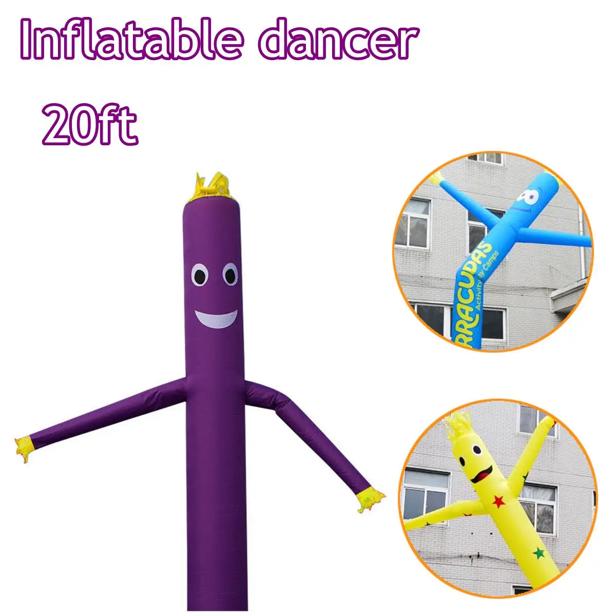 Hot 20ft/6m Inflatable Advertising Tube Puppet Sky Flag Wavy Man Wind Dancing Inflatable Tube Man
Hot 20ft/6m Inflatable Advertising Tube Puppet Sky Flag Wavy Man Wind Dancing Inflatable Tube Man
