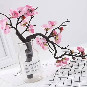 DIY Artificial Silk Flowers Japan Plum Cherry Blossoms Fake Flowers flores Tree Branches Wedding Home Room Decoration Wholesale
DIY Artificial Silk Flowers Japan Plum Cherry Blossoms Fake Flowers flores Tree Branches Wedding Home Room Decoration Wholesale