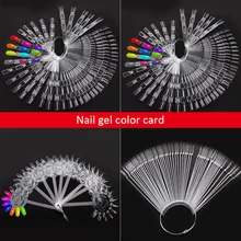 Nail Color Card Fake Nails Fan Style Practice Nail Display Sticks Polish Display Acrylic Tips for Gel Tools Color False Nails
Nail Color Card Fake Nails Fan Style Practice Nail Display Sticks Polish Display Acrylic Tips for Gel Tools Color False Nails