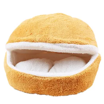 Soft Pet Hamburger Shape Nest Shell House Removable Cat's Bed Universal Dog Kennel Super Portable Pet Supplies
Soft Pet Hamburger Shape Nest Shell House Removable Cat's Bed Universal Dog Kennel Super Portable Pet Supplies