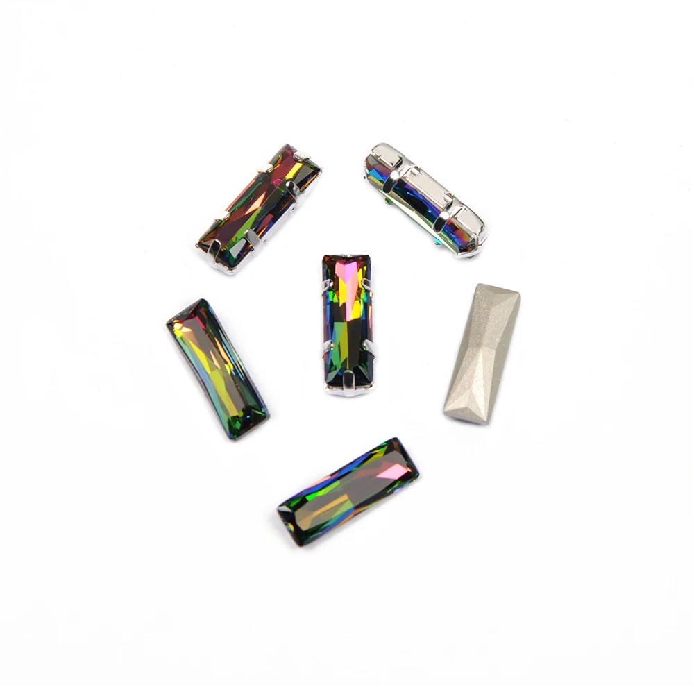 CTPA3bI 4547 Vitrail Medium Princess Baguette Rainbow Strass Crystal Sewn Stones Pointed Back DIY Glass Rhinestones For Dress
CTPA3bI 4547 Vitrail Medium Princess Baguette Rainbow Strass Crystal Sewn Stones Pointed Back DIY Glass Rhinestones For Dress