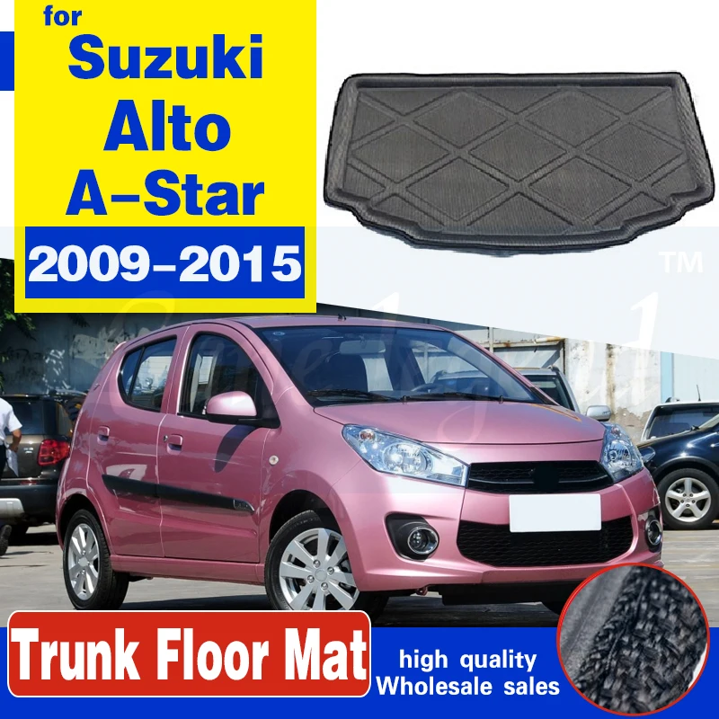 For Suzuki Alto / A-Star 2009-2015 High Quality Rear Trunk Cargo Mat Floor Tray Boot Liner Waterproof Protective Pad Auto part
For Suzuki Alto / A-Star 2009-2015 High Quality Rear Trunk Cargo Mat Floor Tray Boot Liner Waterproof Protective Pad Auto part