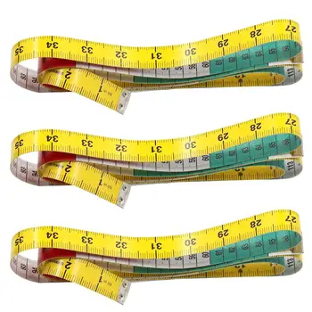 3pcs 150cm Tape Measure Set Portable Tapeline High Precision Flexible Ruler 
3pcs 150cm Tape Measure Set Portable Tapeline High Precision Flexible Ruler