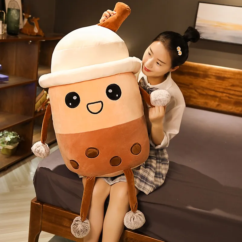 High QualityNew Lovely Milk Bubble Tea Cup Shaped Plush Toys Soft Cartoon Pillow Cushion Real Life Milk Tea Doll Kids Baby Gift 
High QualityNew Lovely Milk Bubble Tea Cup Shaped Plush Toys Soft Cartoon Pillow Cushion Real Life Milk Tea Doll Kids Baby Gift