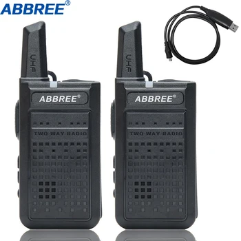 2pcs ABBREE AR-A2 mini Handy Walkie Talkie Mini VOX USB Charge UHF Two Way Radio Comunicador Transceiver Woki Toki VOX bf-888s
2pcs ABBREE AR-A2 mini Handy Walkie Talkie Mini VOX USB Charge UHF Two Way Radio Comunicador Transceiver Woki Toki VOX bf-888s