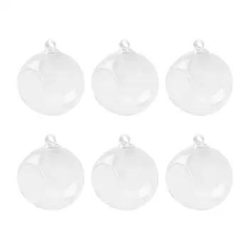 6 Pcs Clear Ball Shaped Hanging Glass Vases Ball Shape Flower Plants Terrarium Vase Containers Landscape DIY Wedding Home Decor
6 Pcs Clear Ball Shaped Hanging Glass Vases Ball Shape Flower Plants Terrarium Vase Containers Landscape DIY Wedding Home Decor