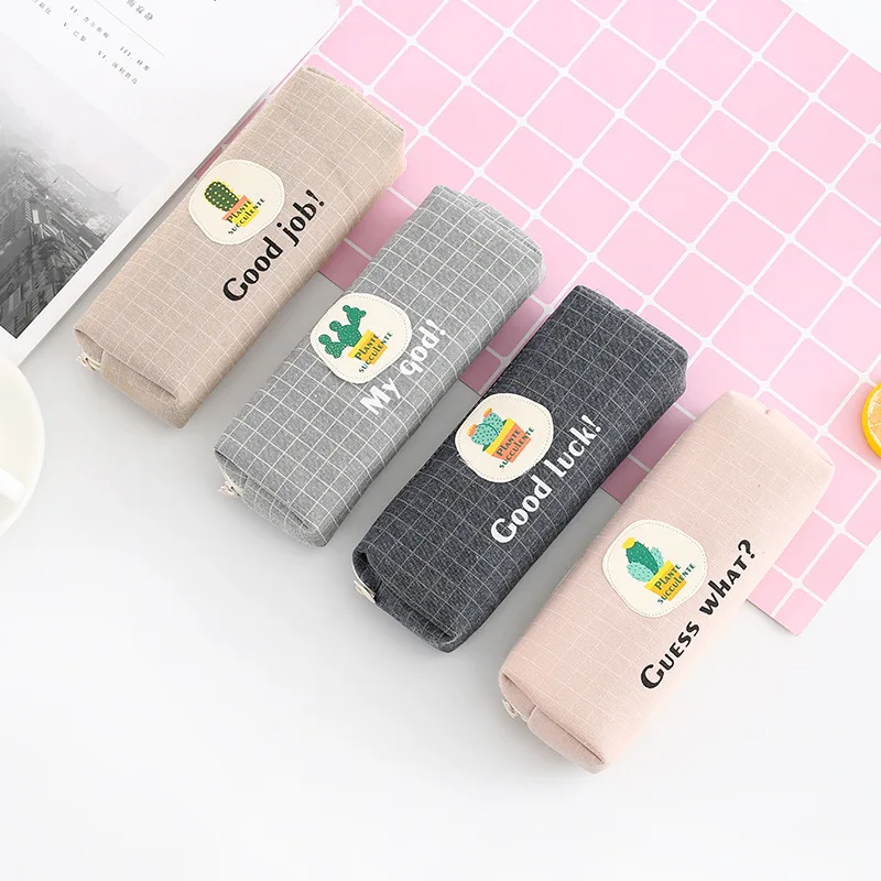 Succulent Plants Time Student Canvas Large Capacity Pencil Bag Stationery Storage Organizer Case School Supply
Succulent Plants Time Student Canvas Large Capacity Pencil Bag Stationery Storage Organizer Case School Supply