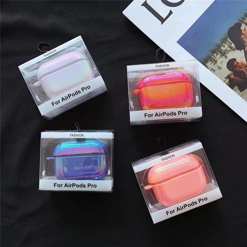 Suitable for Airpods1/2 Apple Wireless Bluetooth Headset Protective Case Airpods Pro3 Electroplating Laser Simple Charging Box
Suitable for Airpods1/2 Apple Wireless Bluetooth Headset Protective Case Airpods Pro3 Electroplating Laser Simple Charging Box