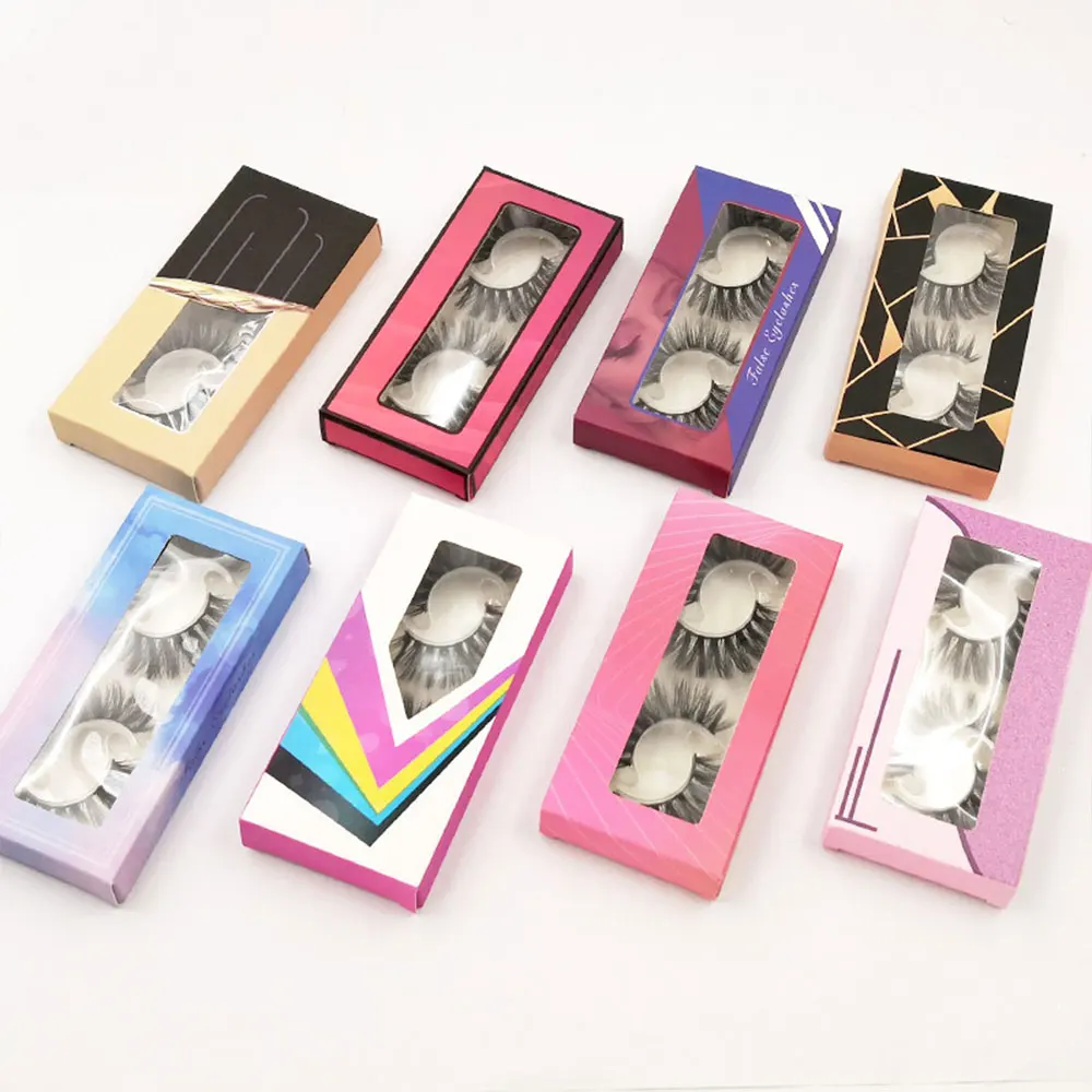 New 2 pairs Eyelashes in one box 100% Mink Eyelashes Mink Lashes Natural Dramatic Volume Eyelashes Extension False Eyelashes
New 2 pairs Eyelashes in one box 100% Mink Eyelashes Mink Lashes Natural Dramatic Volume Eyelashes Extension False Eyelashes