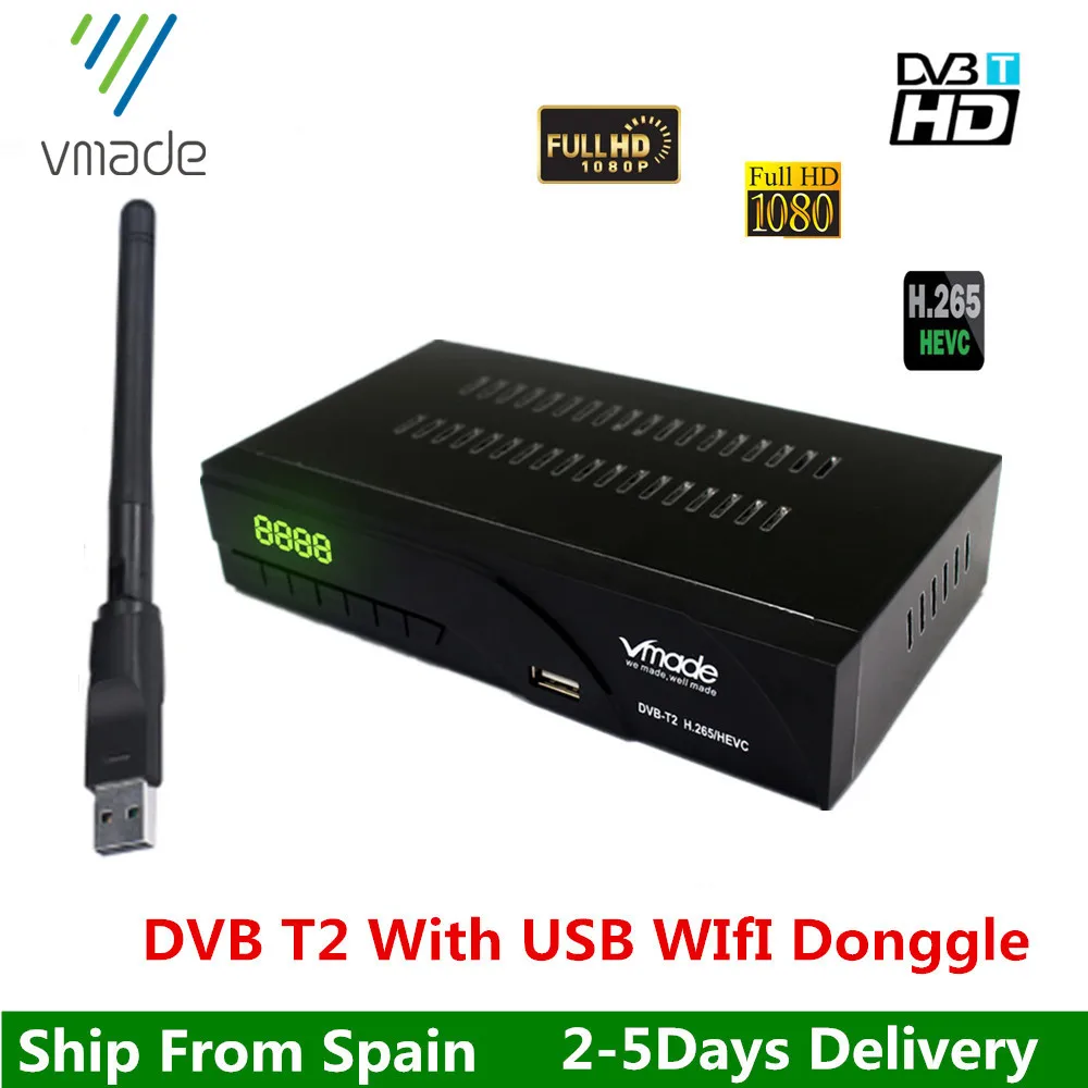 Vmade DVB-T2 H.265/HEVC digital set top boxes DVB T2 Terrestrial Receiver TV tuner Support Youtube USB WIFI with RJ45 DVB Tuner
Vmade DVB-T2 H.265/HEVC digital set top boxes DVB T2 Terrestrial Receiver TV tuner Support Youtube USB WIFI with RJ45 DVB Tuner