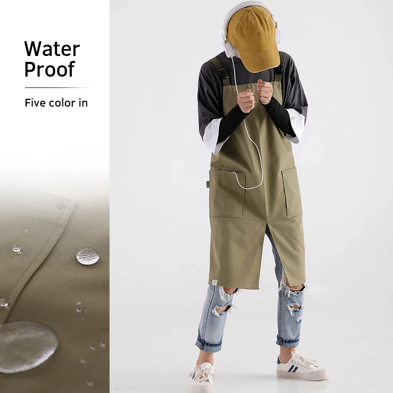 Kitchen Apron Adjustable Waterproof Work Cleaning Apron with 2 Large Pockets for Men Women Unisex Kitchen Tool Dropshipping
Kitchen Apron Adjustable Waterproof Work Cleaning Apron with 2 Large Pockets for Men Women Unisex Kitchen Tool Dropshipping