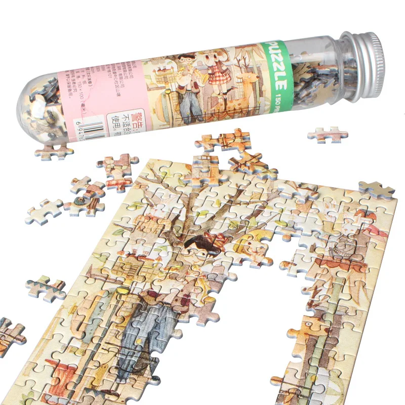 Puzzles for Adults Jigsaw Puzzles 150 Pieces Mini Puzzles Game Toys for Children Learning Education Brain Teaser Assemble Toy
Puzzles for Adults Jigsaw Puzzles 150 Pieces Mini Puzzles Game Toys for Children Learning Education Brain Teaser Assemble Toy
