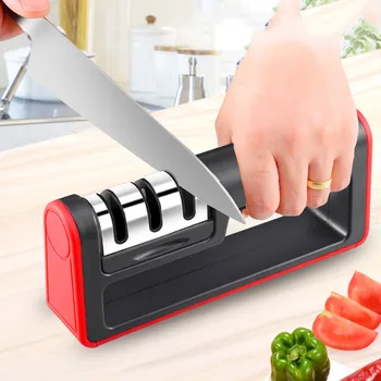 Multifunctional Diamond Cutting Knife Sharpener Diamond Quick Professional 3 Stages Sharpener Tools Sharpening Stone
Multifunctional Diamond Cutting Knife Sharpener Diamond Quick Professional 3 Stages Sharpener Tools Sharpening Stone