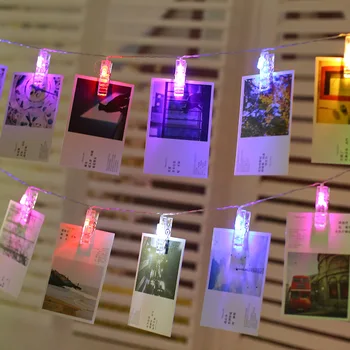 LED Photo Wall Clip Light Chain Creative Room Decor Clip Light Lantern Flashing Light Star Clip String Light Christmas Decor
LED Photo Wall Clip Light Chain Creative Room Decor Clip Light Lantern Flashing Light Star Clip String Light Christmas Decor