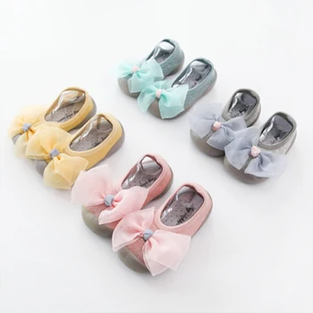 1 Pair Newborn Baby Sock Shoes Cute Cartoon Animal Bow-knot Soft Sole Shoes For Girls Infant First Walking Floor Anti-slip Shoes
1 Pair Newborn Baby Sock Shoes Cute Cartoon Animal Bow-knot Soft Sole Shoes For Girls Infant First Walking Floor Anti-slip Shoes