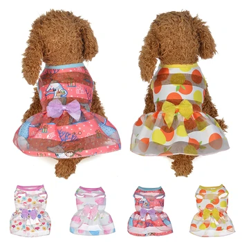 Print Pet Clothes Dog Dress Pet Skirt Summer Cat Clothes Dog Dresses For Small Medium Dogs Gift Sleeveless Bow Skirt Summer
Print Pet Clothes Dog Dress Pet Skirt Summer Cat Clothes Dog Dresses For Small Medium Dogs Gift Sleeveless Bow Skirt Summer