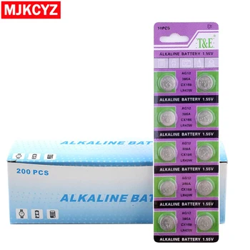 new 100pcs=10card LR43 AG12 Coin Battery 386A SR43 186 LR1142 1.55V Electronics Lithium Button Cell Batteries for Watches Toys
new 100pcs=10card LR43 AG12 Coin Battery 386A SR43 186 LR1142 1.55V Electronics Lithium Button Cell Batteries for Watches Toys