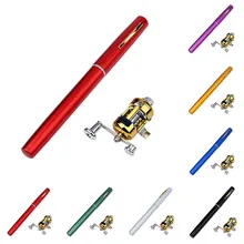 Portable Mini Fishing Rod Pole Pen Shape Folded Fishing Rod With Reel Wheel Pen Shape Folded Fishing Rod Reel Wheel Fish Accs
Portable Mini Fishing Rod Pole Pen Shape Folded Fishing Rod With Reel Wheel Pen Shape Folded Fishing Rod Reel Wheel Fish Accs