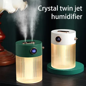 Mist Humidifier Air Diffuser Double Nozzle Cool Mist Spray With Night Light Quiet Usb Humidifier Essential Oil Diffuser#gb40
Mist Humidifier Air Diffuser Double Nozzle Cool Mist Spray With Night Light Quiet Usb Humidifier Essential Oil Diffuser#gb40
