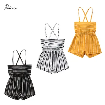 pudcoco Summer Clothing Kids Baby Girls Straps Rompers Overall Jumpsuits Casual Holiday Playsuit Shorts Striped Outfits Clothing
pudcoco Summer Clothing Kids Baby Girls Straps Rompers Overall Jumpsuits Casual Holiday Playsuit Shorts Striped Outfits Clothing