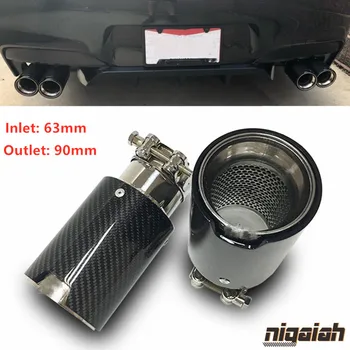 In 63mm MP Style Exhaust Tips for B/M/W 1 2 3 4 Series M3 M4 M6 M235i M140i M240i M335i M-Performance Carbon Fiber Muffler Pipe
In 63mm MP Style Exhaust Tips for B/M/W 1 2 3 4 Series M3 M4 M6 M235i M140i M240i M335i M-Performance Carbon Fiber Muffler Pipe