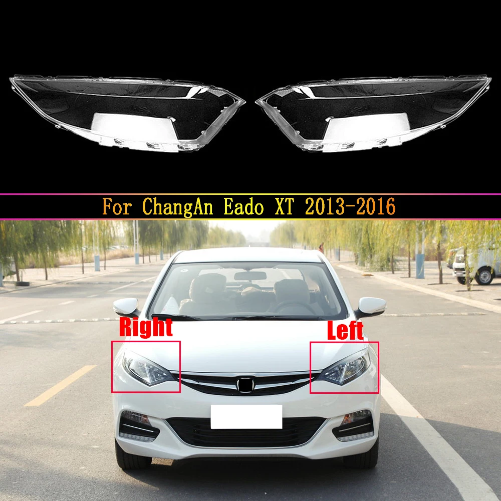 Car Front Glass Lens Headlamp Transparent Lampshade Auto Lamp Shell Lights Housing For ChangAn Eado XT 2013 2014 2015 2016
Car Front Glass Lens Headlamp Transparent Lampshade Auto Lamp Shell Lights Housing For ChangAn Eado XT 2013 2014 2015 2016