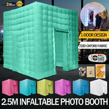 Colorful spacious inflatable LED photo studio tent wedding single door Oxford cloth suitable for large-scale event scene layout
Colorful spacious inflatable LED photo studio tent wedding single door Oxford cloth suitable for large-scale event scene layout