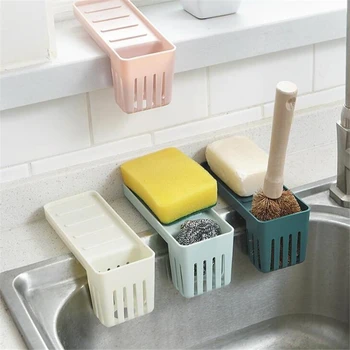 Kitchen Sponge Drain Holder Suction Cup Sink Shelf Soap Sucker Storage Rack Basket Wash Cloth Or Toilet Soap Shelf Organizer 
Kitchen Sponge Drain Holder Suction Cup Sink Shelf Soap Sucker Storage Rack Basket Wash Cloth Or Toilet Soap Shelf Organizer