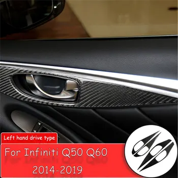 Car styling Carbon Fiber Sticker Interior Center Control CD Panel Cover Sticker Trim For Infiniti Q50 Q60 2014-2019
Car styling Carbon Fiber Sticker Interior Center Control CD Panel Cover Sticker Trim For Infiniti Q50 Q60 2014-2019