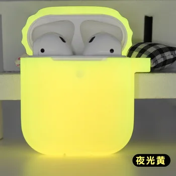 Luminous Anti-fall Shell Silicone Bluetooth Wireless Headset Box For Airpods 1/2 Protective Sleeve Storage Protective Sleeve
Luminous Anti-fall Shell Silicone Bluetooth Wireless Headset Box For Airpods 1/2 Protective Sleeve Storage Protective Sleeve