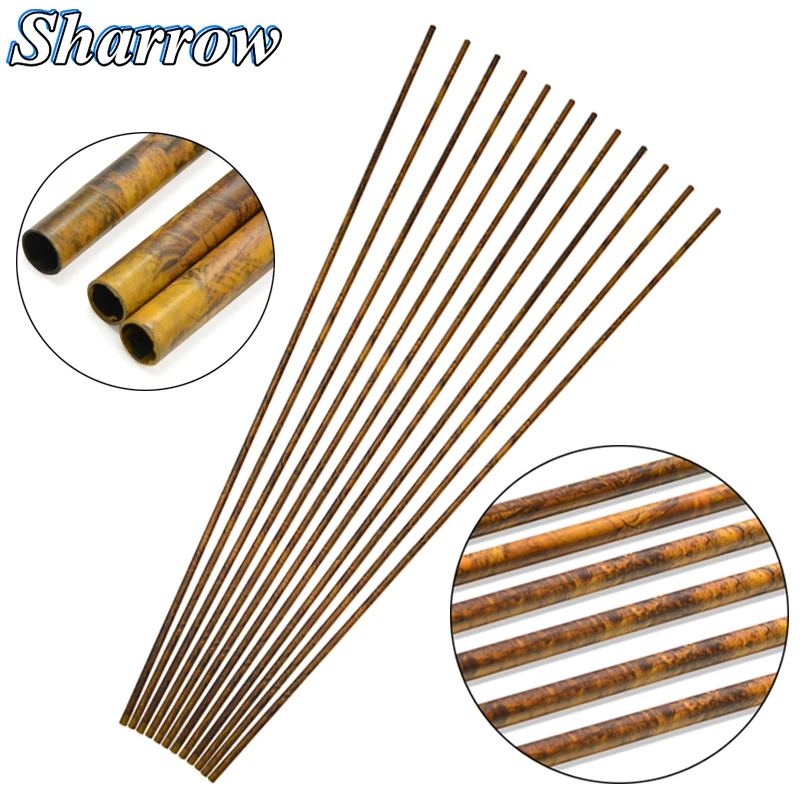

12/24pcs 30inch Camo Pure Carbon Arrow Shaft Spine250/300/350/400/450/500/550/600 ID6.2mm DIY Arrow Bow Hunting Shooting Archery