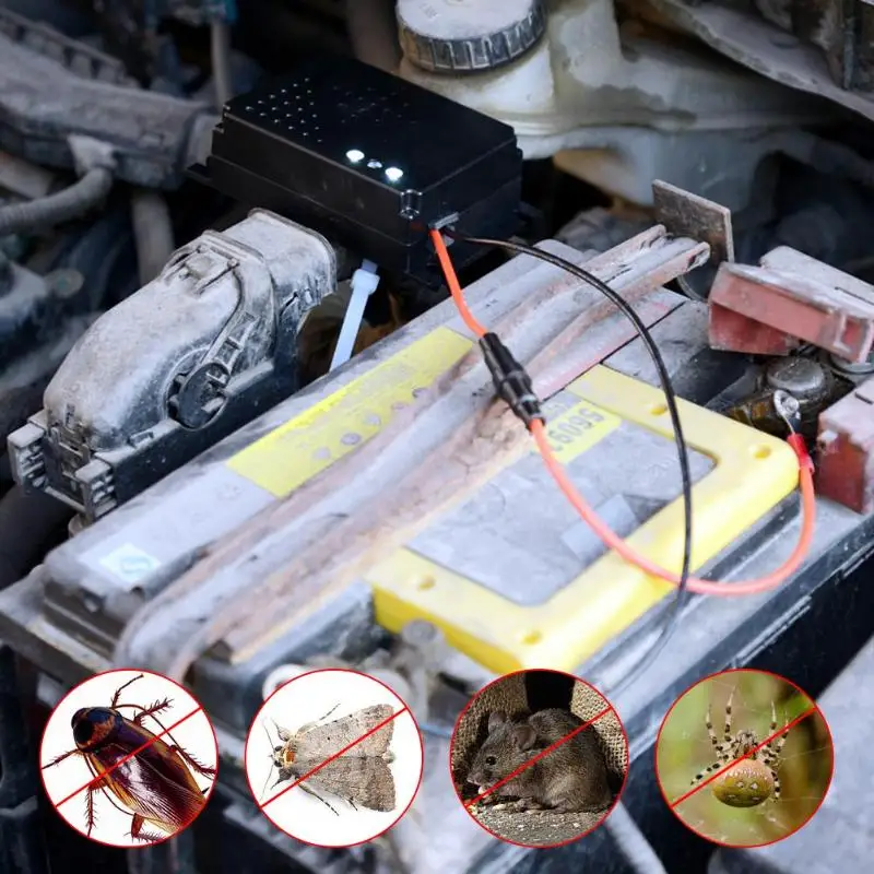 Car Rat Repellent Vehicle Rat Mice Repeller Animal Pest Control Electronic Rodent Repellent for Automobiles Supplies
Car Rat Repellent Vehicle Rat Mice Repeller Animal Pest Control Electronic Rodent Repellent for Automobiles Supplies
