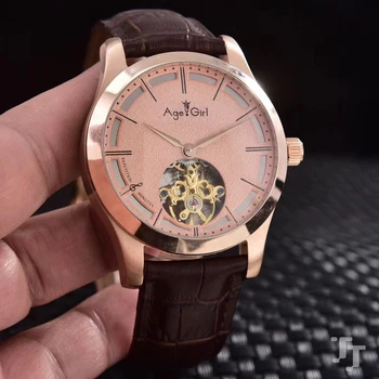 Classic New Men Automatic Mechanical Rose Gold Stainless Steel Pepetition Minutes Brown Leather Sapphire Tourbillion Watch 
Classic New Men Automatic Mechanical Rose Gold Stainless Steel Pepetition Minutes Brown Leather Sapphire Tourbillion Watch