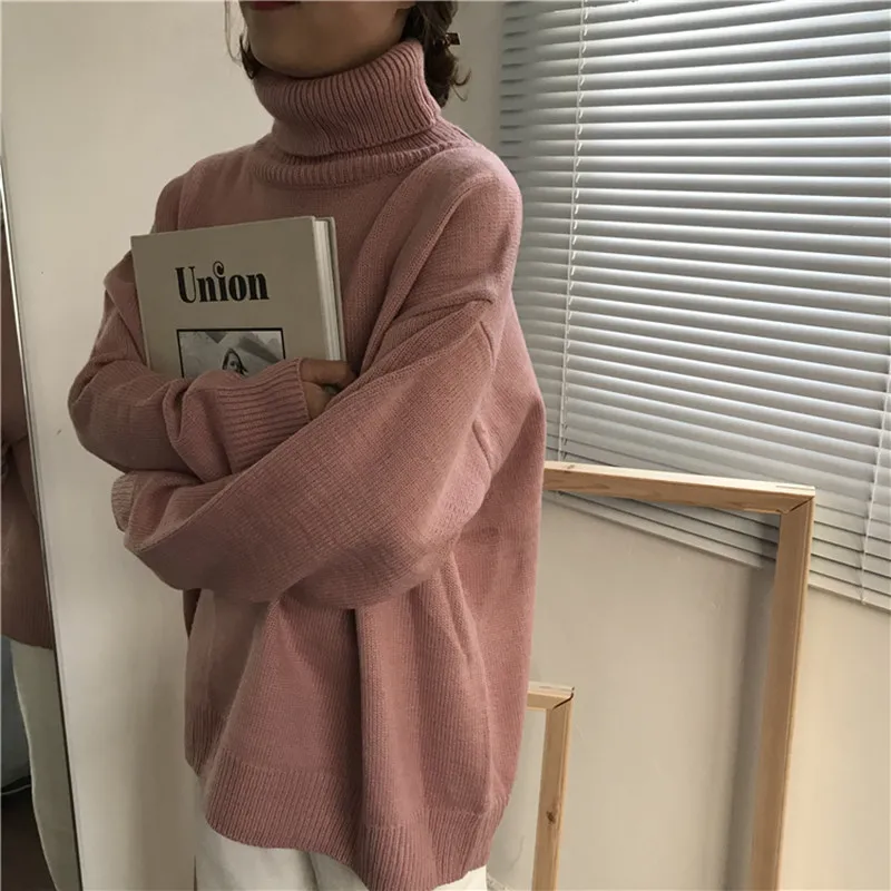 5 colors 2019 autumn and winter korean style solid color knitted turtleneck sweaters womens pullovers womens (B8091)
5 colors 2019 autumn and winter korean style solid color knitted turtleneck sweaters womens pullovers womens (B8091)