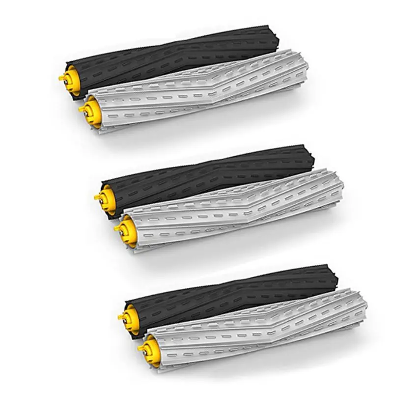 XMX-3set/6pcs Tangle-Free Debris Extractor Brush for iRobot Roomba 800 Series 870 880 980 Vacuum Cleaner replacement
XMX-3set/6pcs Tangle-Free Debris Extractor Brush for iRobot Roomba 800 Series 870 880 980 Vacuum Cleaner replacement