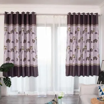 New Lotus Leaf Pattern Printed Window Curtains for High Shading Bedroom Living Room Modern Style Balcony Decorations Curtain 
New Lotus Leaf Pattern Printed Window Curtains for High Shading Bedroom Living Room Modern Style Balcony Decorations Curtain