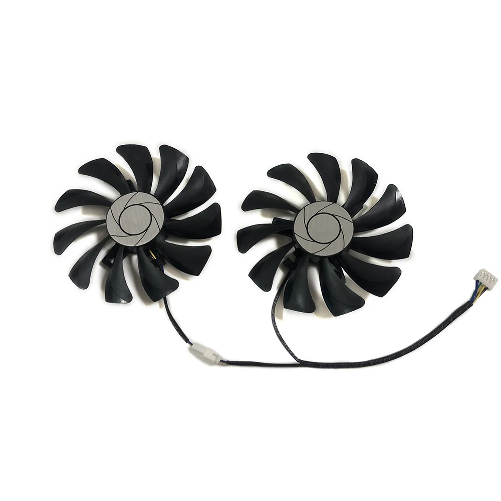 

2Pcs/Set GPU Video Card Fan HA9010H12F-Z VGA Cooler For 51RISC RX6600M 8G MSI GTX1060 MINING RTX 2060 SUPER GTX 1660Ti VENTUS