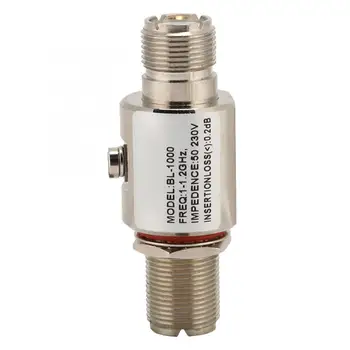BL-1000 1-1.2GHz 200W Arrester with PL259 Female/UHF Female/SO239/M Female Interface
BL-1000 1-1.2GHz 200W Arrester with PL259 Female/UHF Female/SO239/M Female Interface