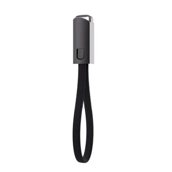 Key Chain Data Cable, Portable USB Keychain Charging Cable Fast Charger Cable, Creative Data Cable lanyard keychain (Black)
Key Chain Data Cable, Portable USB Keychain Charging Cable Fast Charger Cable, Creative Data Cable lanyard keychain (Black)
