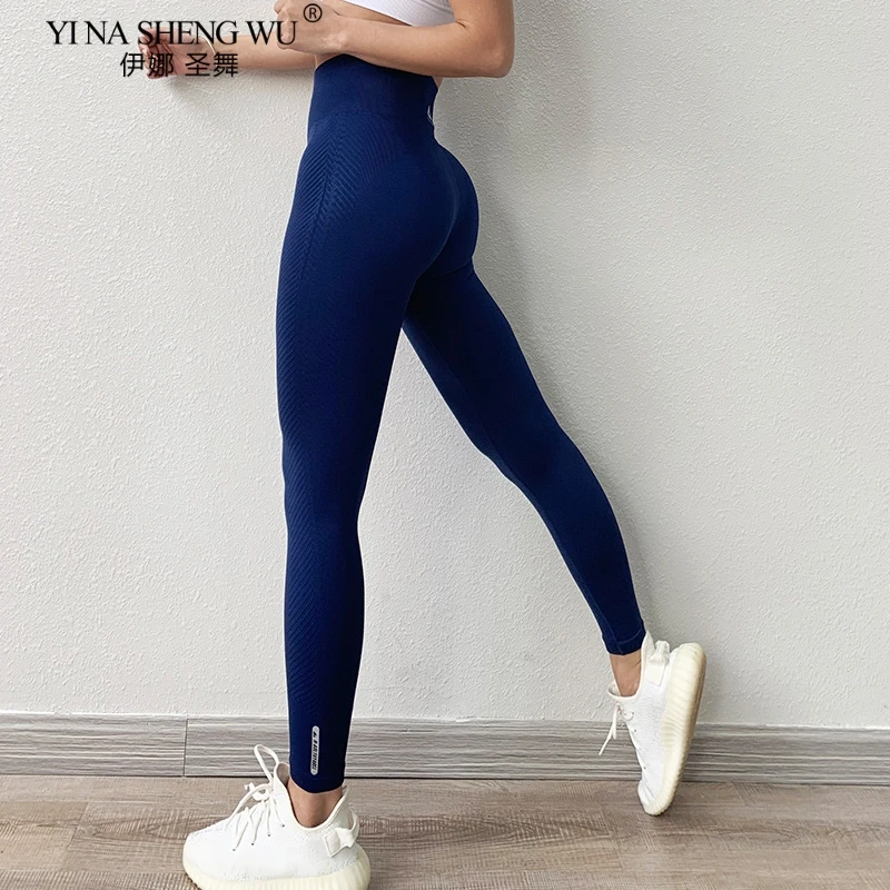 Seamless Sports Fitness Leggings Gym Running Workout Yoga Pants Women High Waist Energy Tight Tummy Control Trousers Hip Lifting 
Seamless Sports Fitness Leggings Gym Running Workout Yoga Pants Women High Waist Energy Tight Tummy Control Trousers Hip Lifting