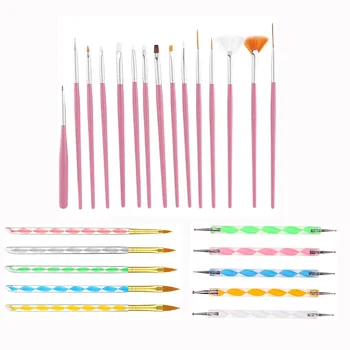 30PCS Acrylic Brushes Nail kit Dotting Pen Draw Tools Thin Line Carved Wave Point Dip Power Clean Acrilic Nails Set Brush
30PCS Acrylic Brushes Nail kit Dotting Pen Draw Tools Thin Line Carved Wave Point Dip Power Clean Acrilic Nails Set Brush