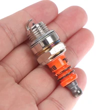 1PC BM6A Spark Plug Glow Plug Standard Spark Plug BM6A Small Engine Replacemnet For 2-stroke Chainsaw Lawn Mower Strimmer
1PC BM6A Spark Plug Glow Plug Standard Spark Plug BM6A Small Engine Replacemnet For 2-stroke Chainsaw Lawn Mower Strimmer