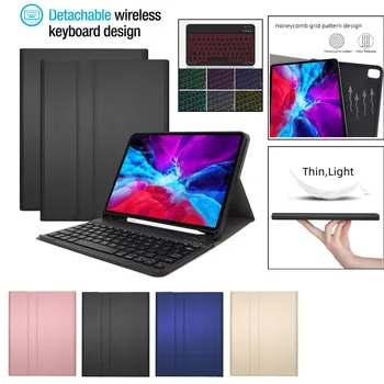 20# Keyboard Case For Ipad Pro 11 Inch 2020 Backlit Wireless Bluetooth Keyboard Smart Case Cover Funda Pencil Slot Keyboard Case
20# Keyboard Case For Ipad Pro 11 Inch 2020 Backlit Wireless Bluetooth Keyboard Smart Case Cover Funda Pencil Slot Keyboard Case
