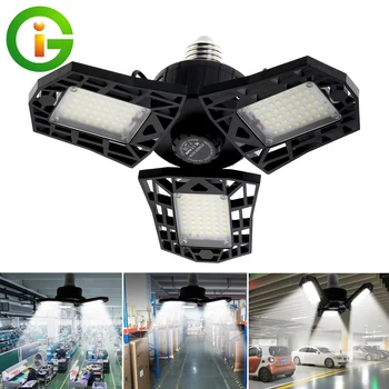 E27 Super Bright Industrial Lighting 60W 80W 100W Deformable Ceiling Light LED Garage Light For Warehouse Workshop AC85-265V 
E27 Super Bright Industrial Lighting 60W 80W 100W Deformable Ceiling Light LED Garage Light For Warehouse Workshop AC85-265V